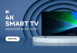 Expérience cinématographique ultime : Découvrez la Smart TV SINUDYNE 55" LED 4K Ultra HD