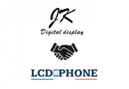 LCD-Phone en partenariat avec JK